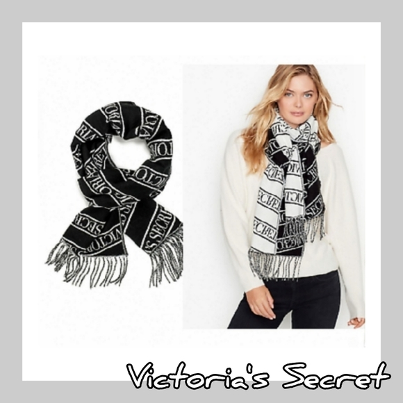 Victoria's Secret Woven Logo Scarf